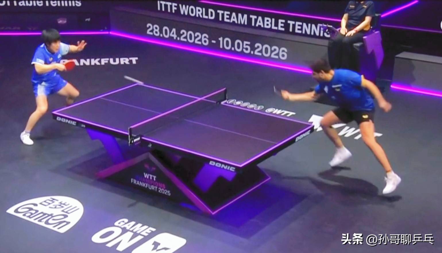 英国乒乓球队爆冷比利时乒乓球队，奥恰洛夫高光表现